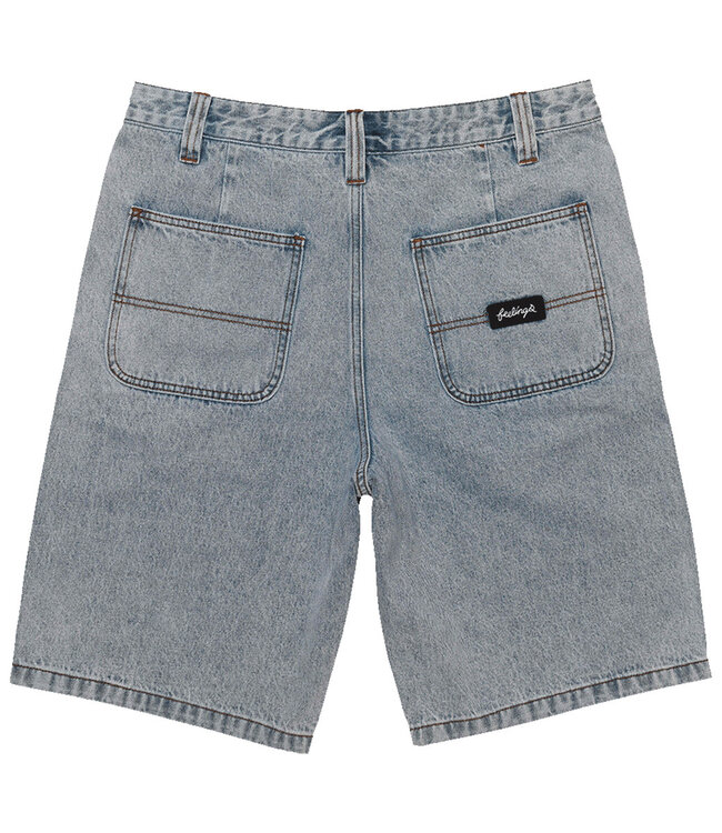 FEELINGS Maker Shorts - Light Indigo Wash