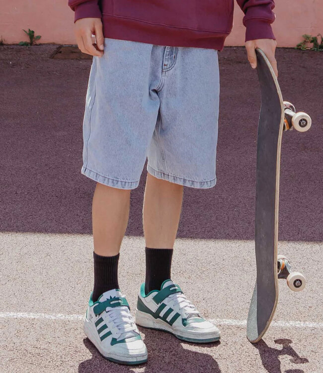 FEELINGS Maker Shorts - Light Indigo Wash