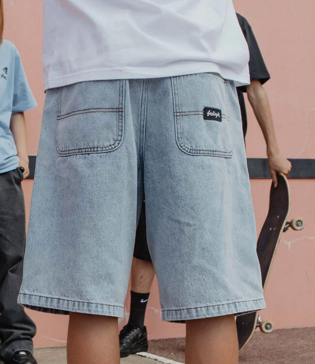 FEELINGS Maker Shorts - Light Indigo Wash