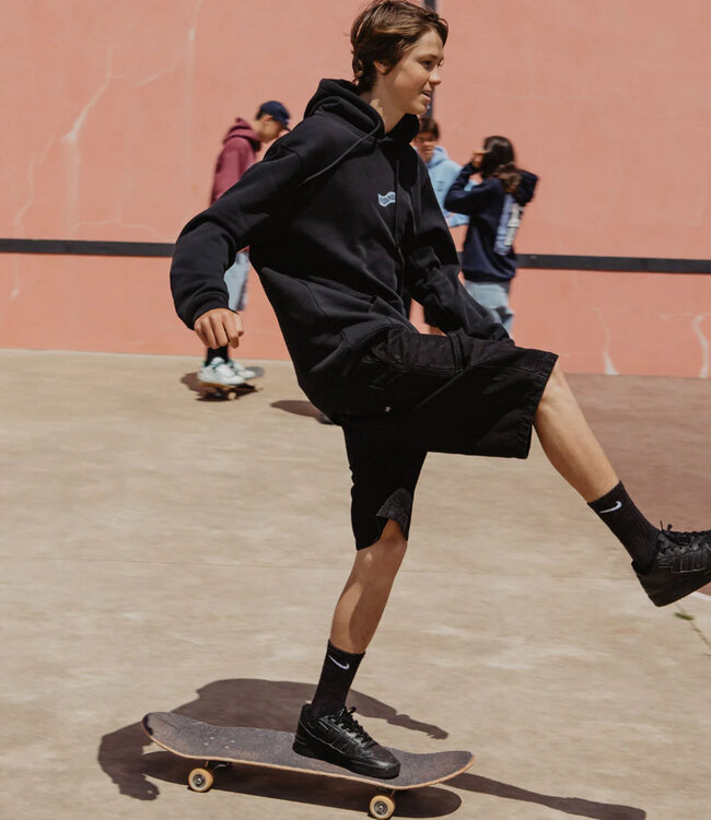 FEELINGS Maker Shorts - Black Wash Denim