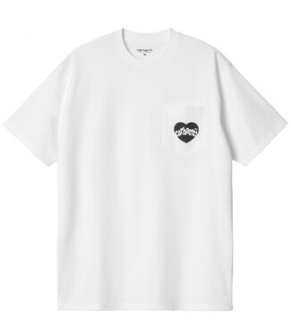 CARHARTT WIP Amour Pocket T-Shirt - White