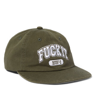 HUF Fuck It 6 Panel Hat - Dried Herb