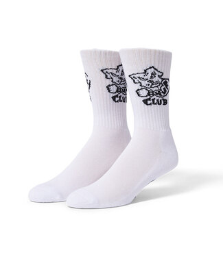 HUF Huf Club Crew Sock - White