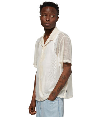 HUF World Tour Lace Shirt - Ivory