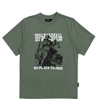 WASTED PARIS T-Shirt Sentence - Lichen Green