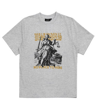 WASTED PARIS T-Shirt Sentence - Ash Grey