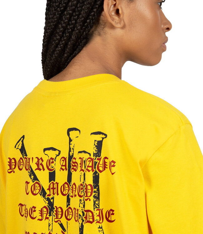 WASTED PARIS T-Shirt Stake - Golden Yellow