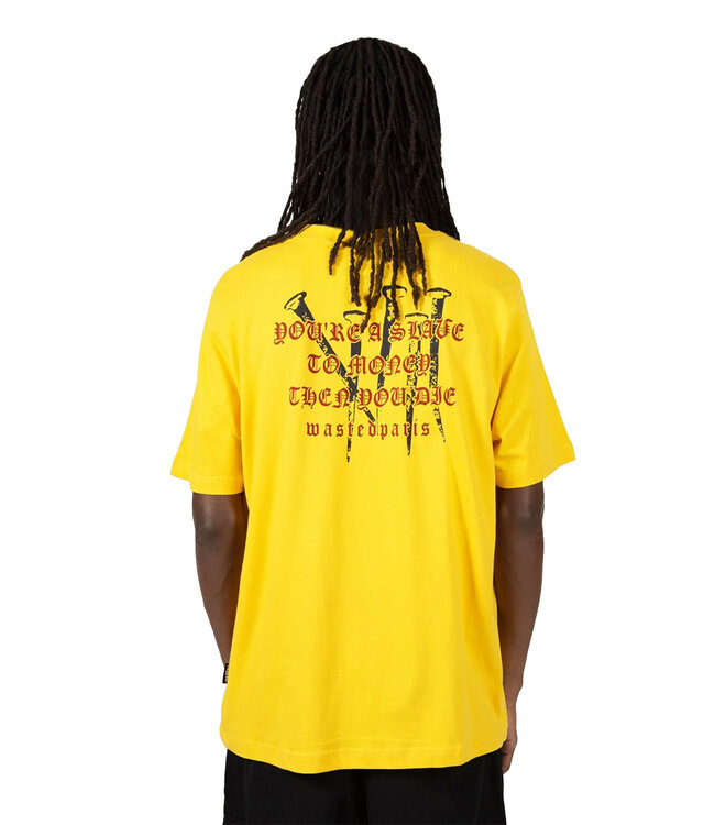WASTED PARIS T-Shirt Stake - Golden Yellow