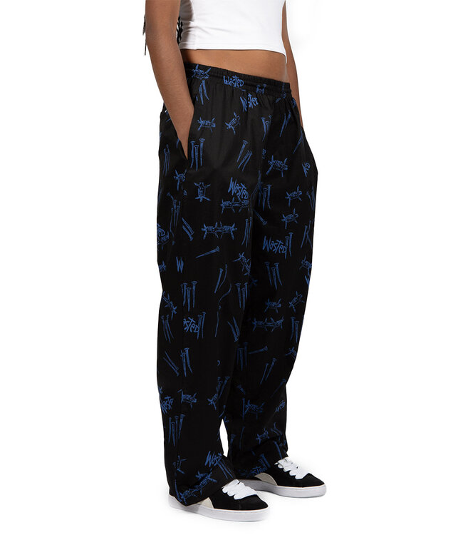 WASTED PARIS Jay Pant Over Blind - Black/Ultra Blue
