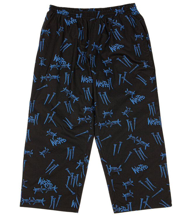 WASTED PARIS Jay Pant Over Blind - Black/Ultra Blue