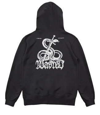 WASTED PARIS Hoodie Atrax - Faded Black