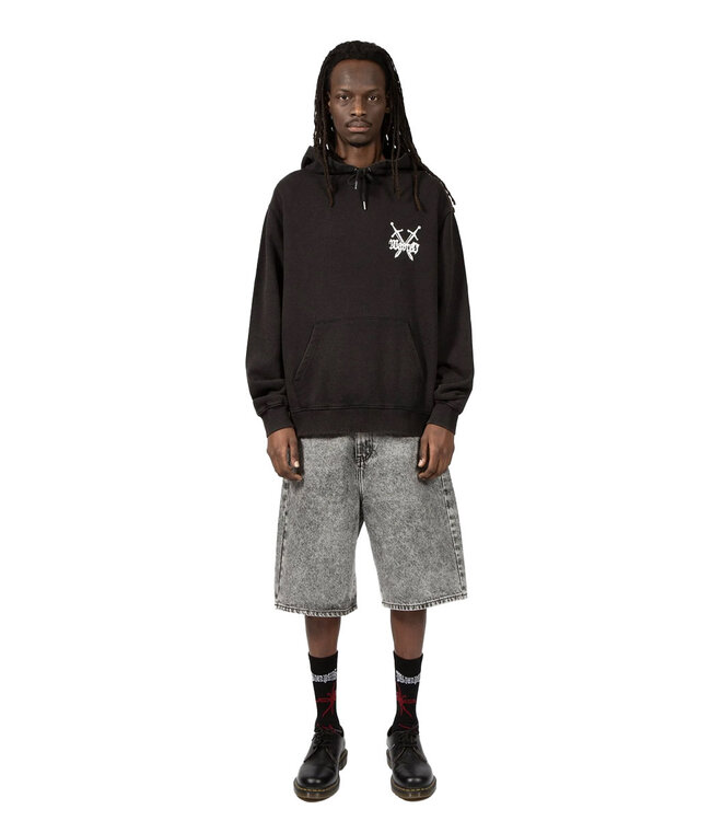 WASTED PARIS Hoodie Atrax - Faded Black