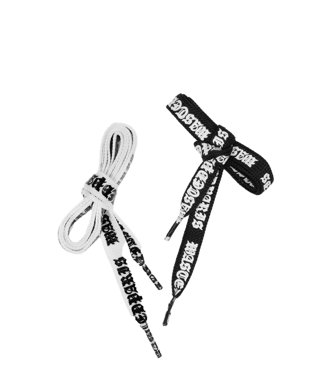 WASTED PARIS Fat Lace Kingdom - Black/White