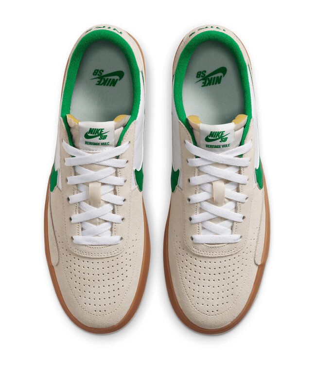 NIKE SB Heritage Vulc - Summit White/Lucky Green