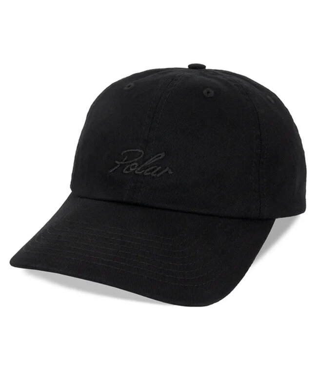 POLAR Sai Cap Varsity Logo - Black