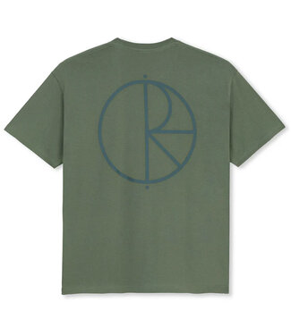 POLAR Stroke Logo Tee - Jade Green/Dark Green