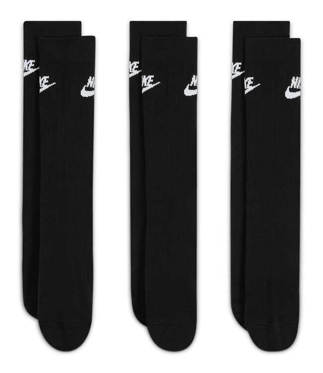 NIKE SB Essential Crew Socks - Black/White