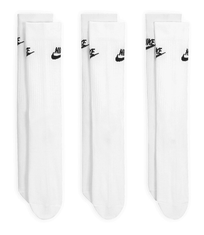 NIKE SB Essential Crew Socks - White/Black