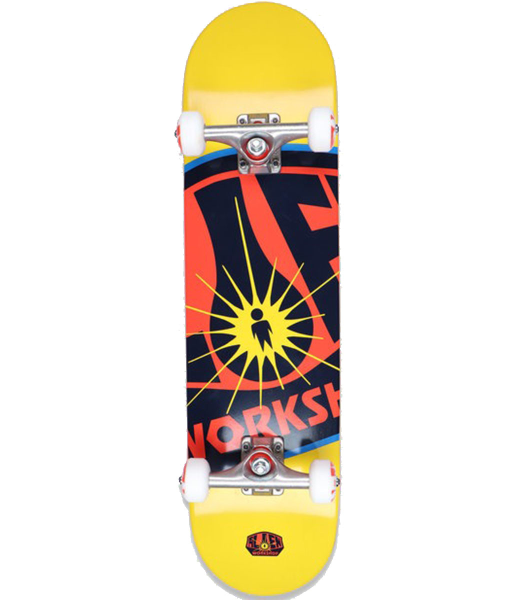 ALIEN WORKSHOP OG Logo Complete Yellow - 7.75