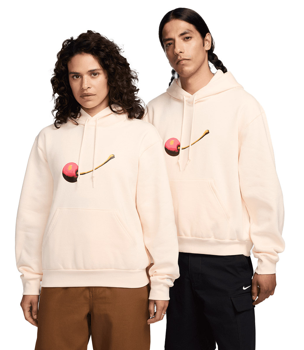 NIKE SB Cherry Hoodie - Guava Ice/White