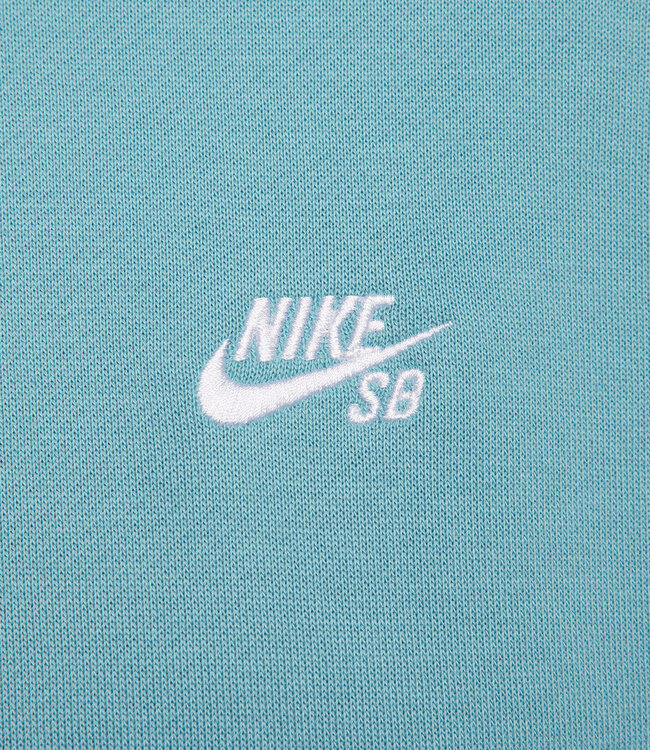 NIKE SB Ess. Logo Po Hoodie - Denim Turq/White