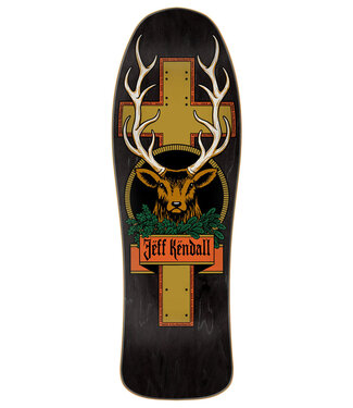 SANTA CRUZ Jägermeister Kendall Deer Reissue Deck Black SANTA CRUZ Jägermeister Kendall Deer Reissue Deck Black