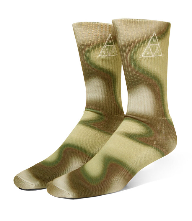 HUF Space Dust Digital Crew Sock - Brown