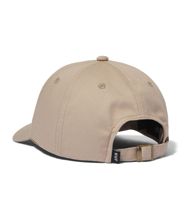 HUF Star Box Logo 6 Panel Cv Hat - Stone