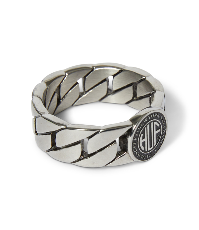 HUF Regional Cuban Link Ring - Silver