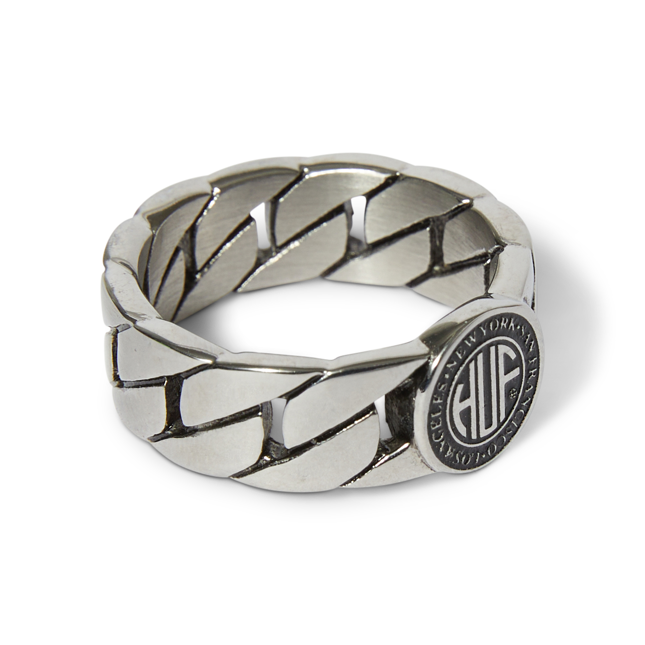 HUF Regional Cuban Link Ring - Silver