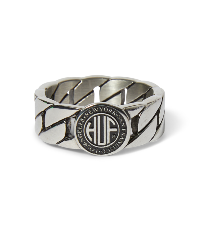 HUF Regional Cuban Link Ring - Silver