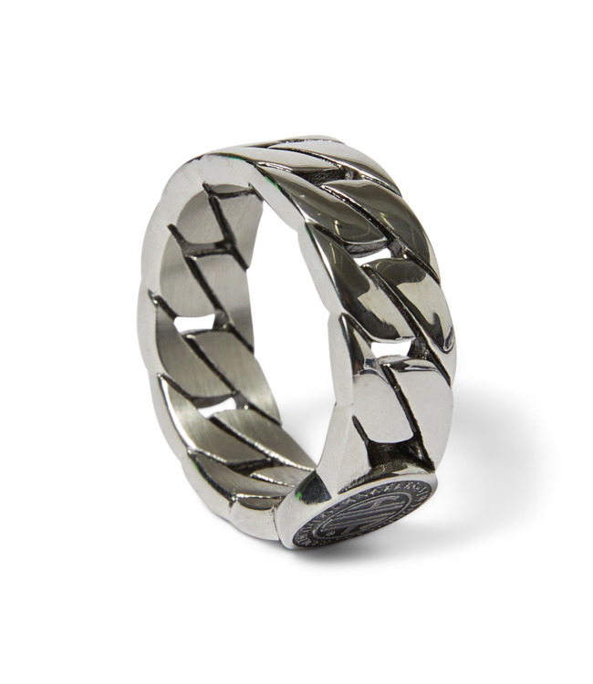 HUF Regional Cuban Link Ring - Silver