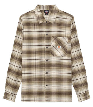 DICKIES Forest Check Shirt - Imperial Green