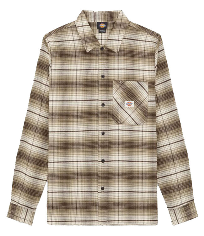 DICKIES Forest Check Shirt - Imperial Green