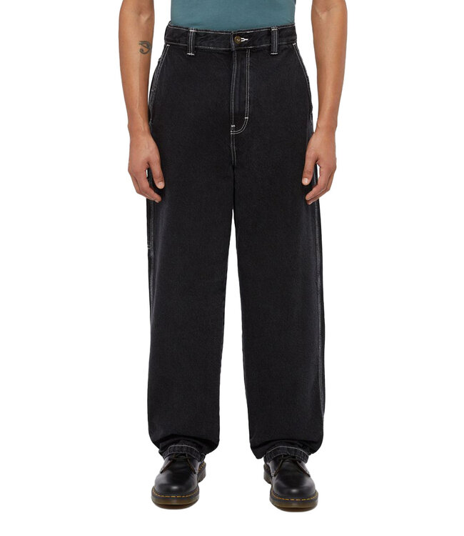 DICKIES Madison Baggy Fit Denim - Black Wash