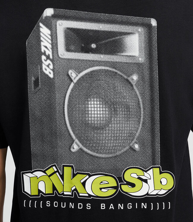 NIKE SB M90 Sounds Bangin Tee - Black