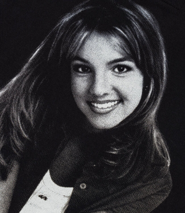 WELCOME Flower Pigment-Dyed Hoodie - Black