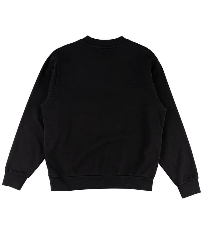 WELCOME Student Embroidered Pigment Dyed Crew - Black