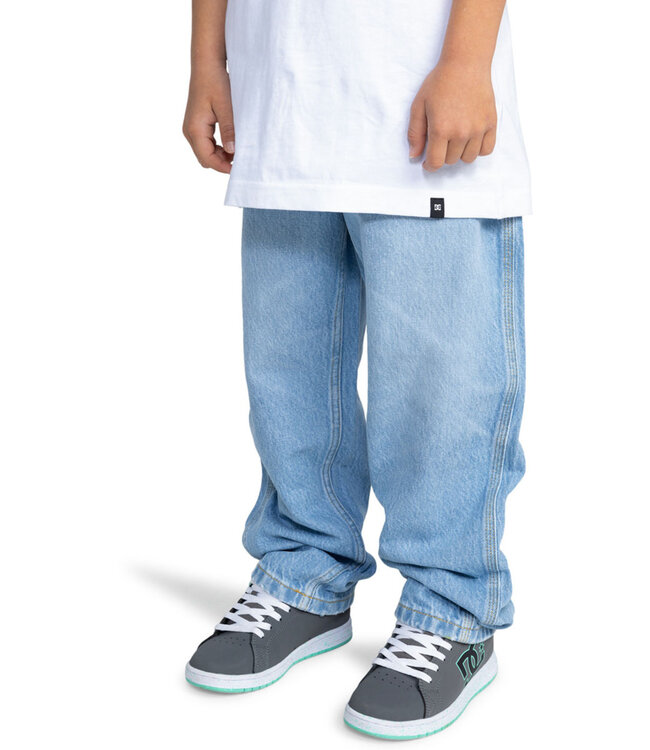DC Worker Baggy Carpenter Ril Boy - Indigo Light