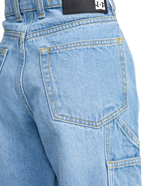 DC Worker Baggy Carpenter Ril Boy - Indigo Light