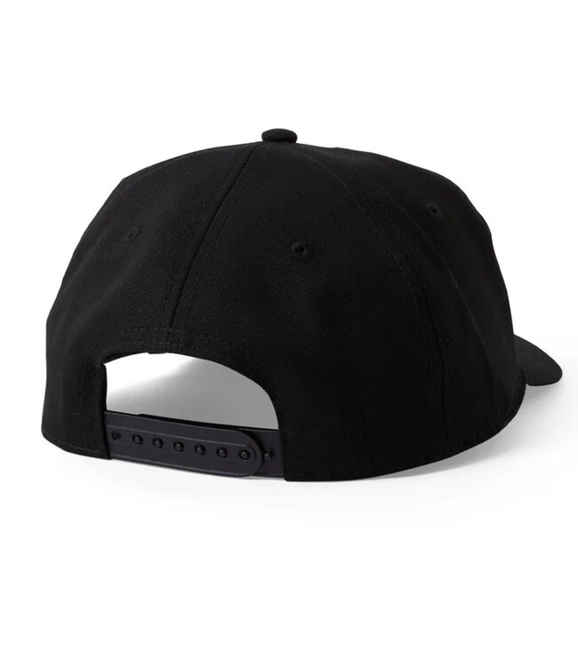 POLAR Twill Volcano Jake Cap - Black