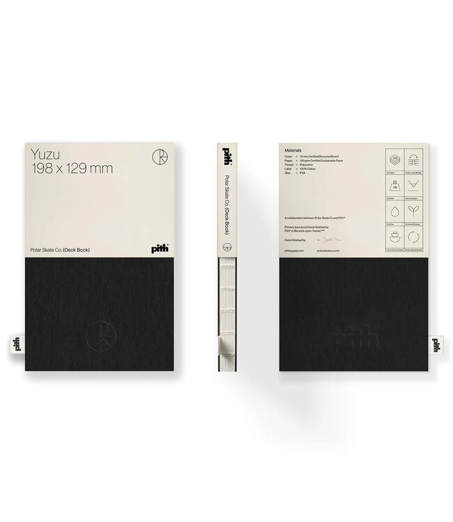 POLAR PITH® | YUZU | Polar Deck Book - Black