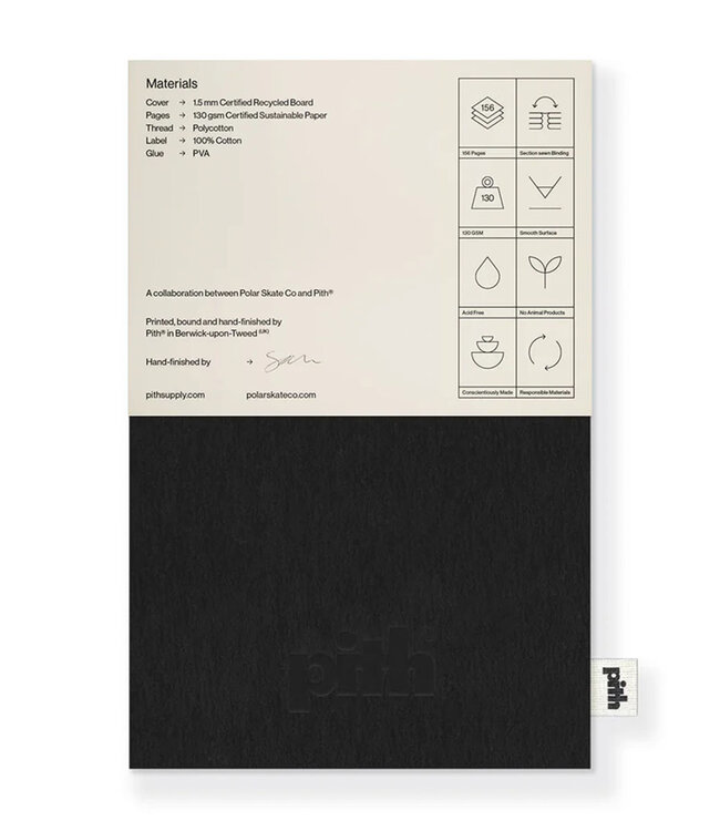 POLAR PITH® | YUZU | Polar Deck Book - Black