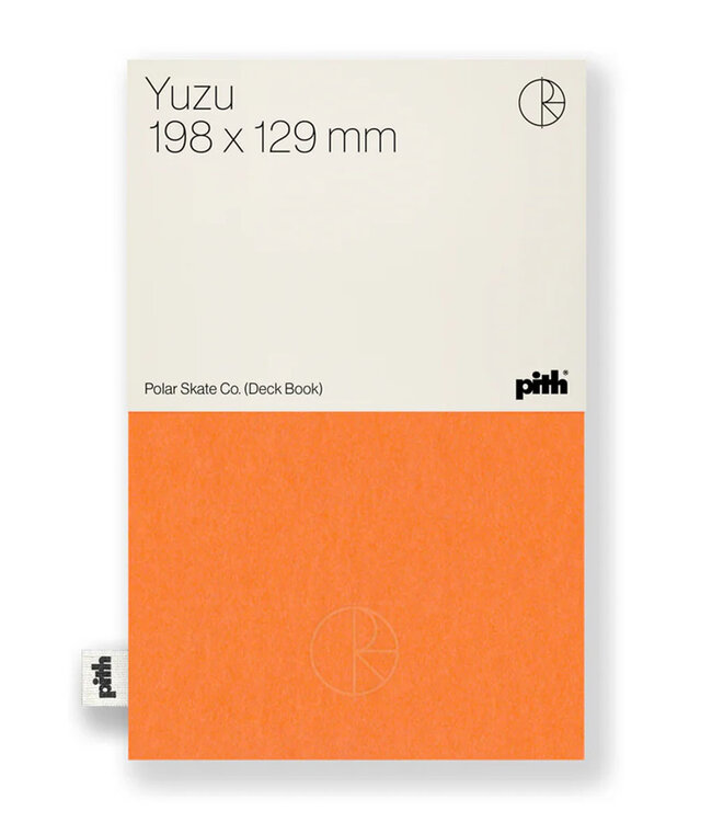 POLAR PITH® | YUZU | Polar Deck Book - Orange