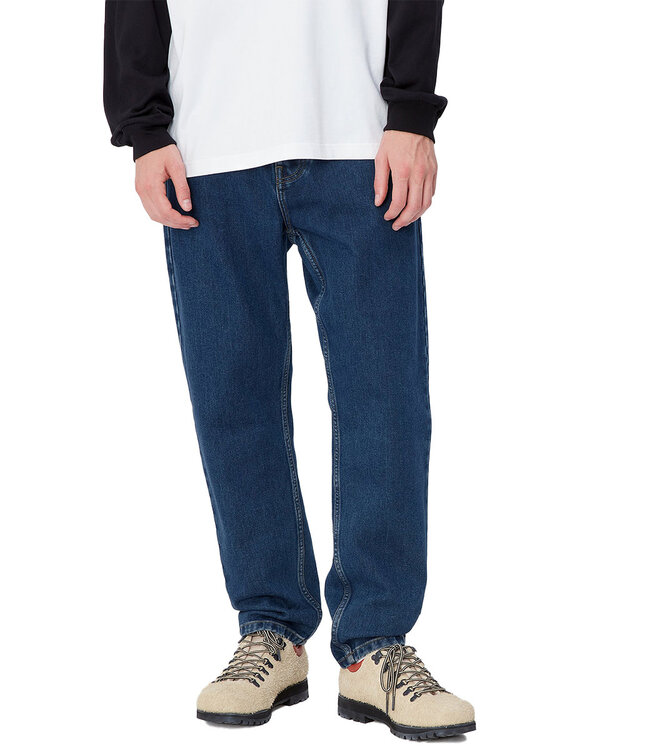 CARHARTT WIP Newel Pant - Blue/Stone Washed