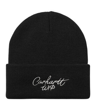 CARHARTT WIP Signature Beanie - Black/Wax