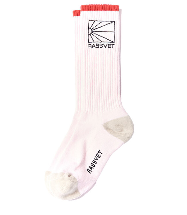 RASSVET Logo Socks Knit - Pink