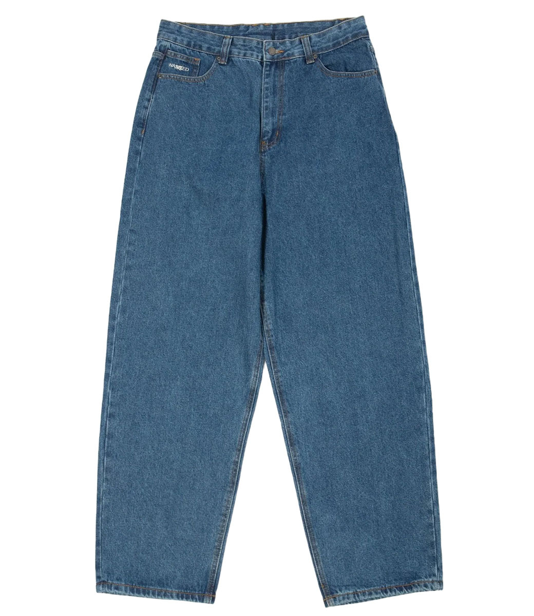 WASTED PARIS Signature Casper Pant - Washed Blue
