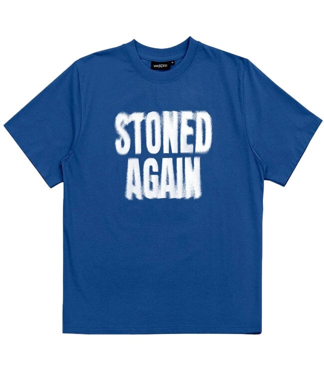 WASTED PARIS Stoned Again T-Shirt - Arena Blue