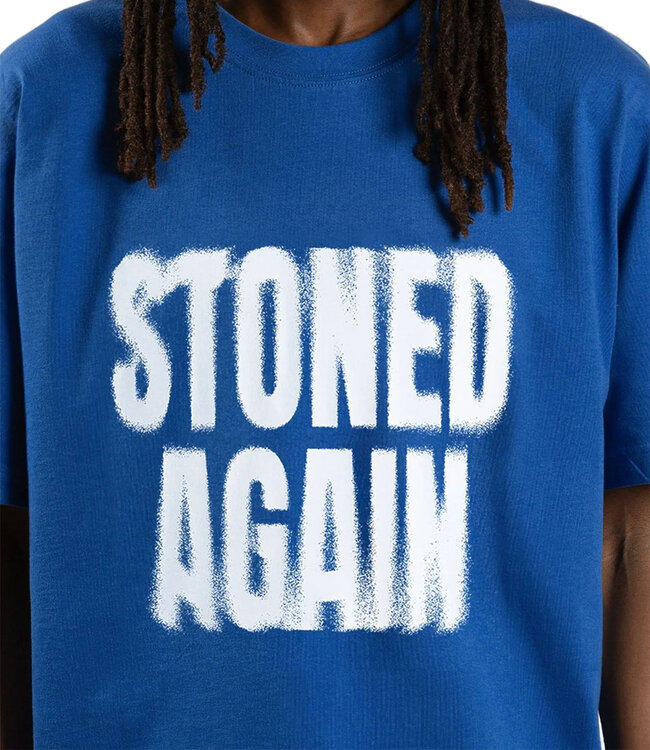 WASTED PARIS Stoned Again T-Shirt - Arena Blue